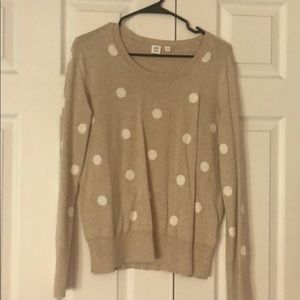 Polka dot gap sweater